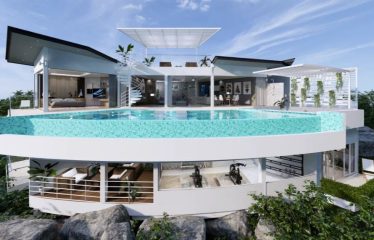 Belle villa avec vue mer