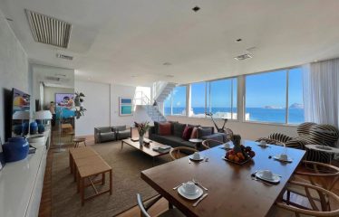 Magnifique penthouse moderne en triplex à Ipanema