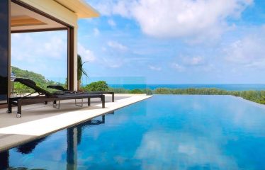 Très belles villas avec une vue imprenable sur la mer