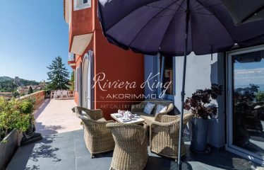 MAGNIFIQUE VILLA 5 PIECES A DEUX PAS DU CENTRE VILLAGE AVEC VUE MER PANORAMIQUE ET GRAND GARAGE LA TURBIE (06320)